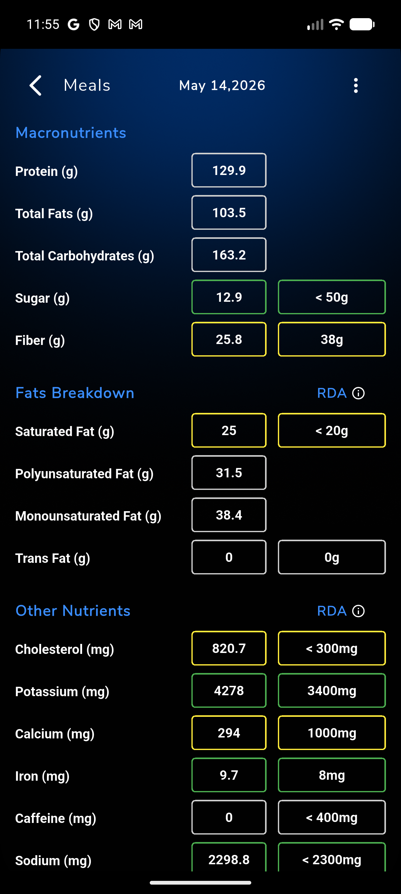CrossTrainer App Screenshot — Screenshot 20260519 115558