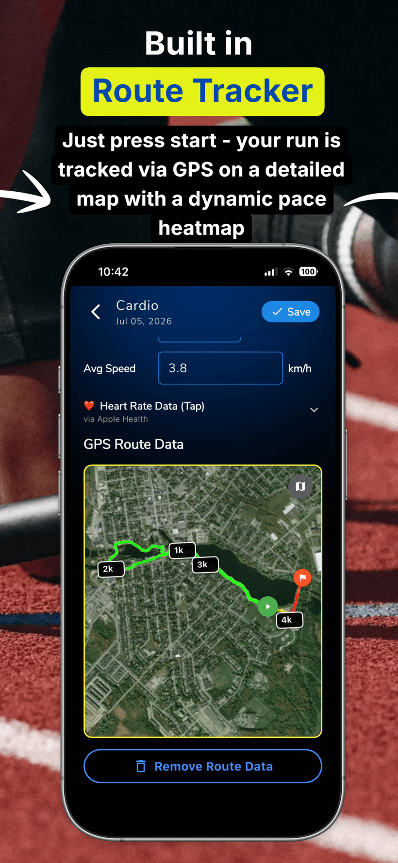 CrossTrainer: Fitness Tracker app